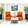 Four Season Wingback Accent Chair - Set Of 2 - Image 7